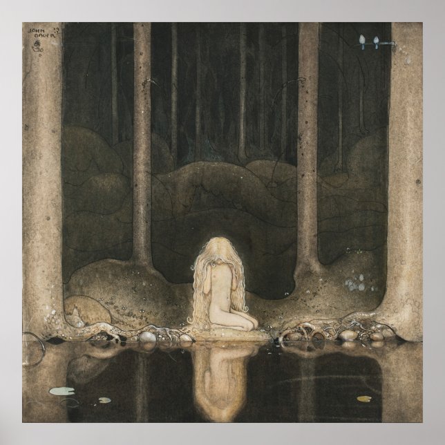 John Bauer Tuvstarr CC0789 Medium Poster (Framsidan)