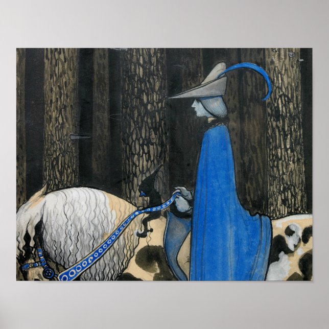 John Bauer - Varje nu och sen Poster (Framsidan)