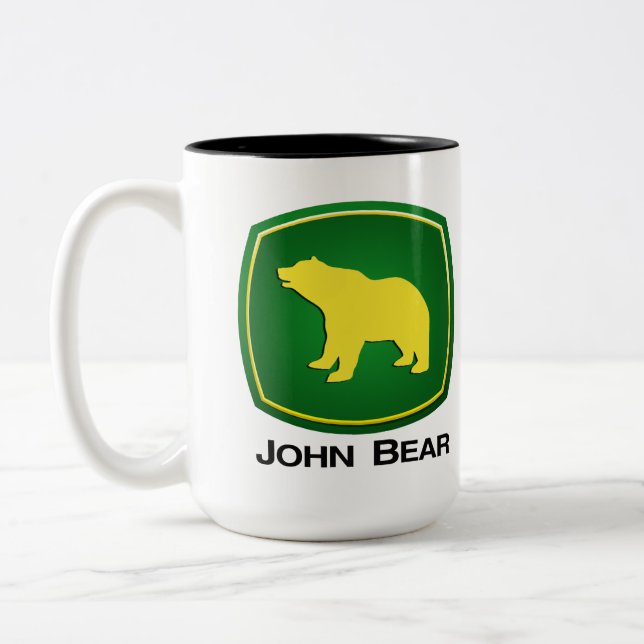 John Bear Två-Tonad Mugg (Vänster)