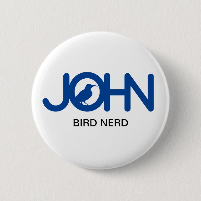 John Bird Nerd Knapp (Framsida)