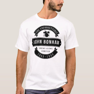 John Bonham 1948 1980 Music T Shirt