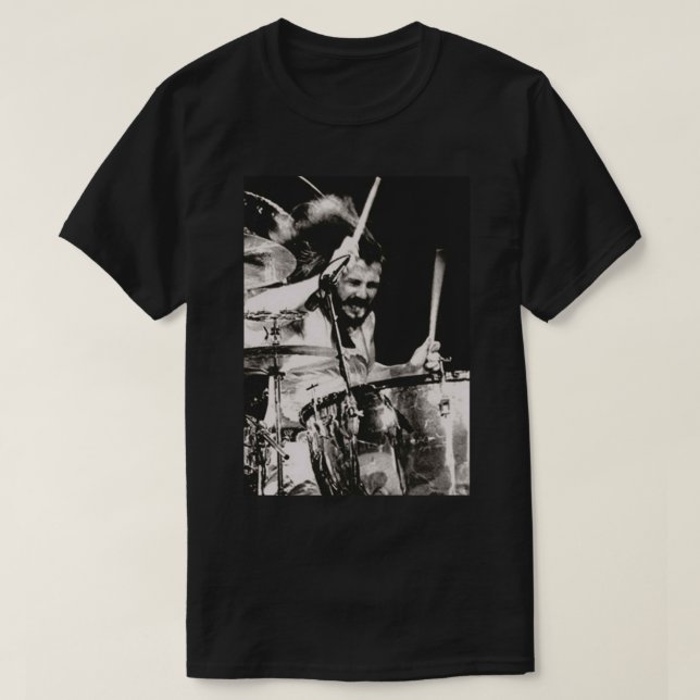 John Bonham Poster.png T Shirt (Design framsida)