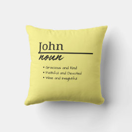 John, Boy Personlig Namn Definition Kudde