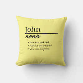 John, Boy Personlig Namn Definition Kudde