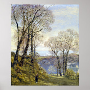 John Brett Februari i islen av wighten Poster