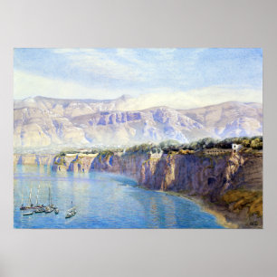 John Brett nära Sorrento Poster
