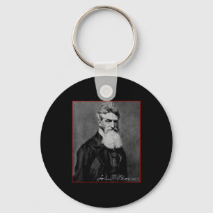 John Brown Abolitionist Amerikansk Historia Anti-r Nyckelring