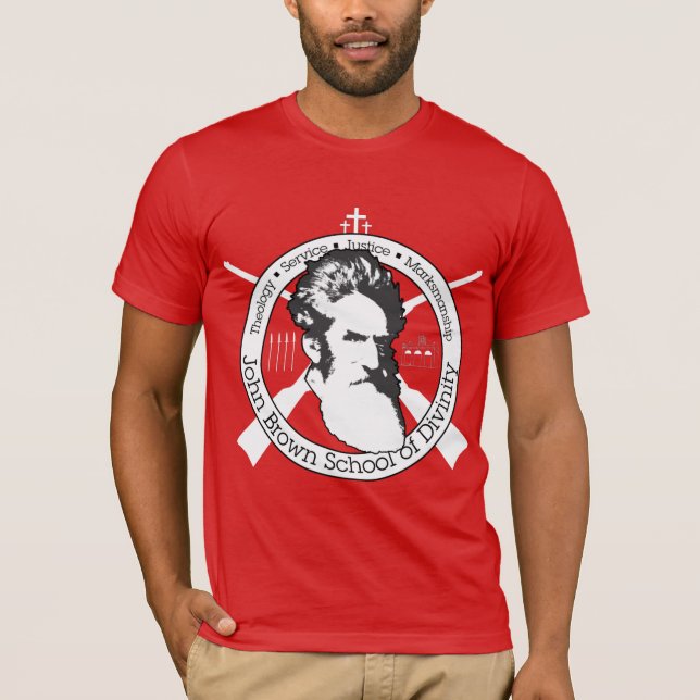 John Brown: American Hero, Righteous Martyr T-Shir T Shirt (Framsida)