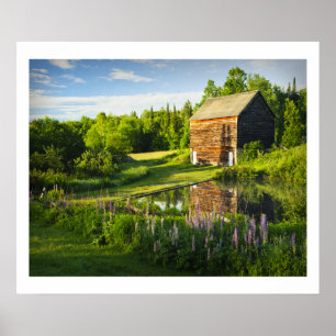 John Brown Farm i Adirondacks, N.Y. Poster