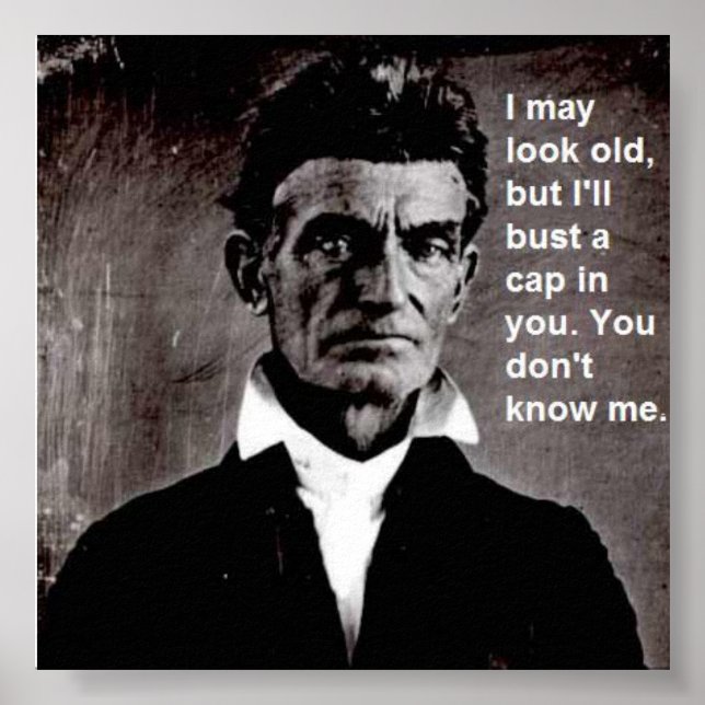 John Brown Poster (Framsidan)
