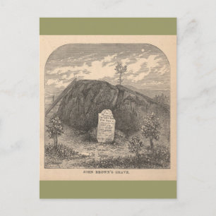 John Browns Grave Vykort