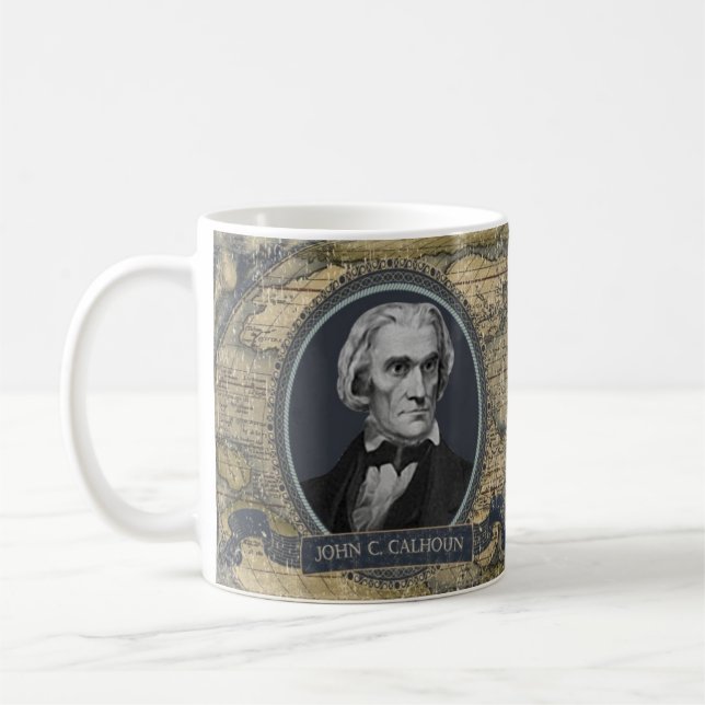 John C Calhoun historisk mugg (Vänster)