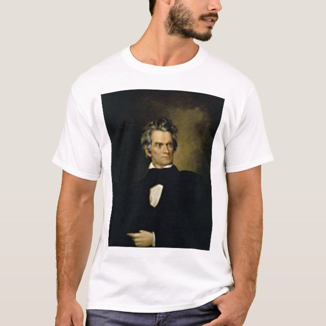 John C. Calhoun T-shirt (Framsida)