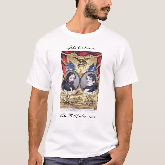 John C. Fremont Tee Shirt (Framsida)