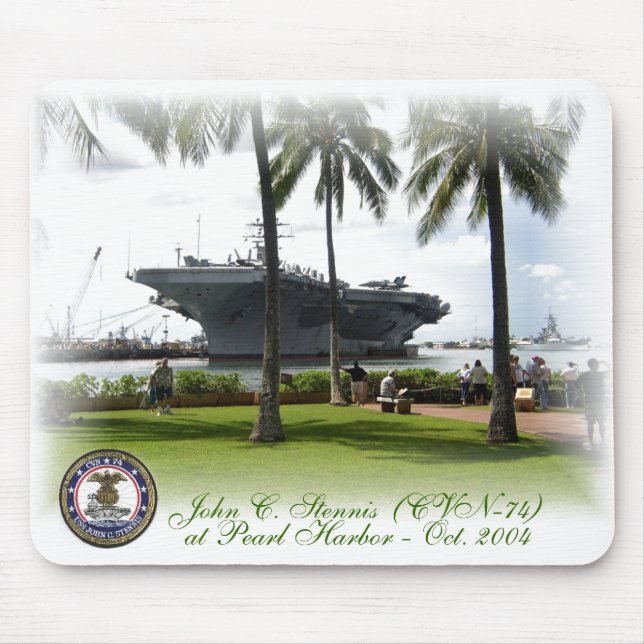 John C. Stennis (CVN-74)@ Pearl Harbour Musmatta (Framsidan)