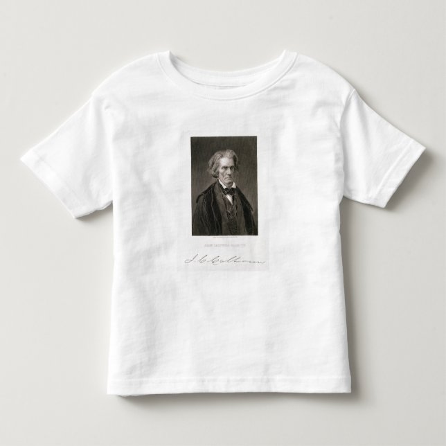 John Caldwell Calhoun som inristas av Henry Bryan Tröja (Framsida)