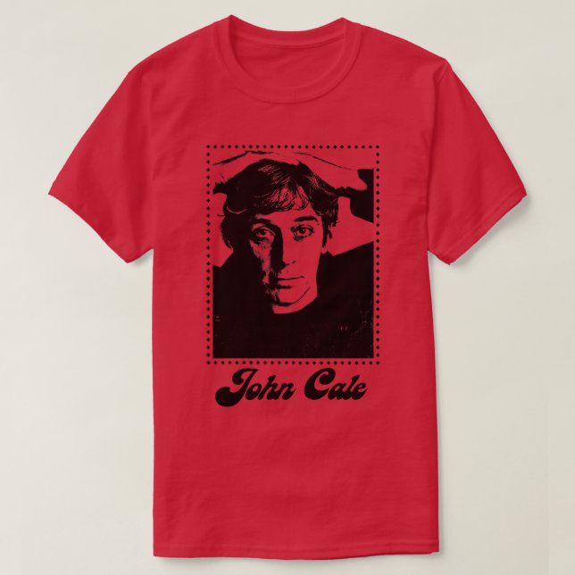 John Cale T Shirt (Design framsida)