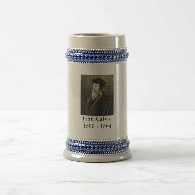 John Calvin Beer Mugg - Reformation Series (Center)