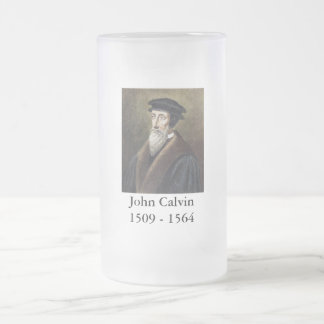 John Calvin Beer Stein - Reformation Series Frostat Ölglas