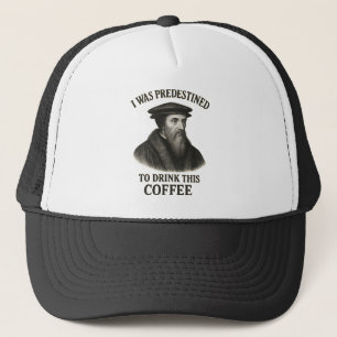 John Calvin Förutbestämd Kaffe Rolig Teologi Keps
