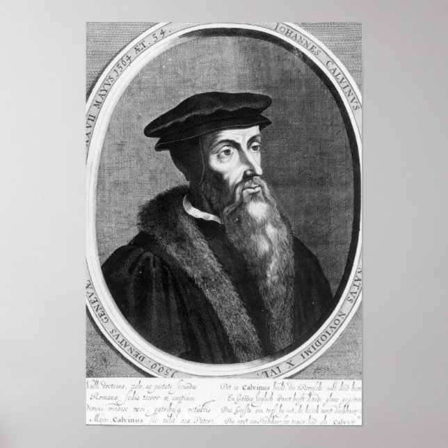 John Calvin Poster (Framsidan)