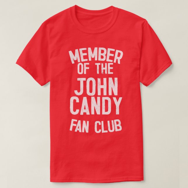 John Candy Fläkt Klubb T Shirt (Design framsida)