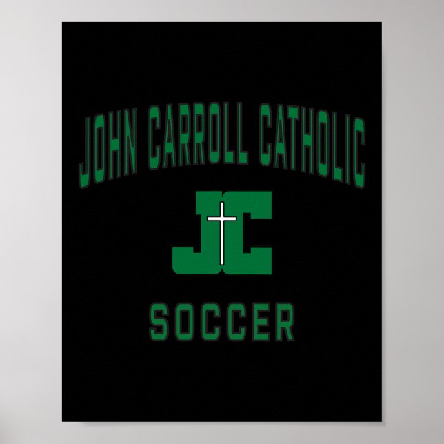 John Carroll Catholic High School Cavaliers fotbol Poster (Framsidan)