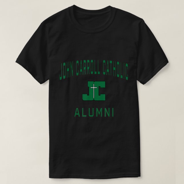 John Carroll Catholik High School Cavaliers Alumni T Shirt (Design framsida)