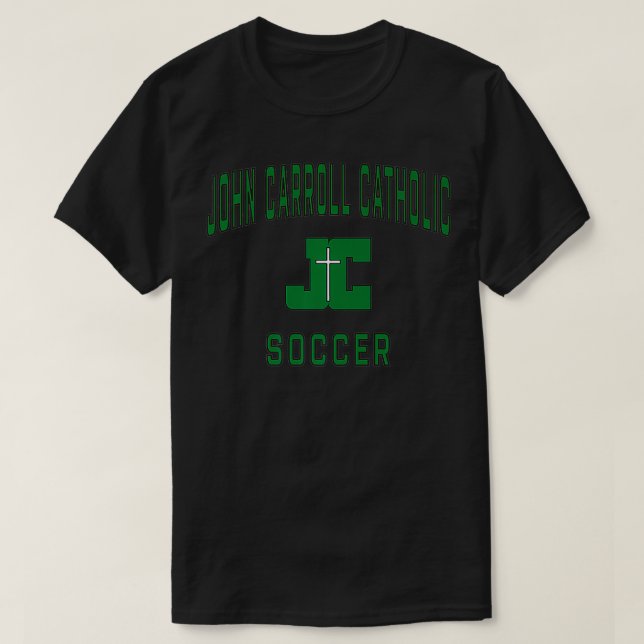 John Carroll Catholik High School Cavaliers Ocer T Shirt (Design framsida)