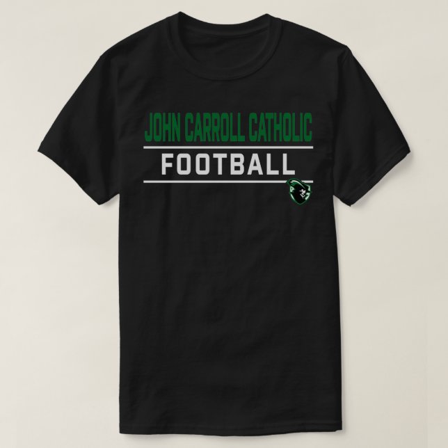John Carroll Catholique High School Cavaliers Foot T Shirt (Design framsida)