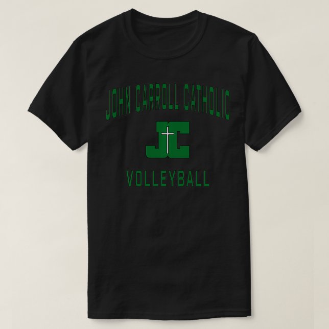 John Carroll Catholique High School Cavaliers Voll T Shirt (Design framsida)