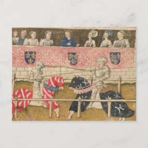 John Chalon of England and Lois de Beul of Frankri Vykort