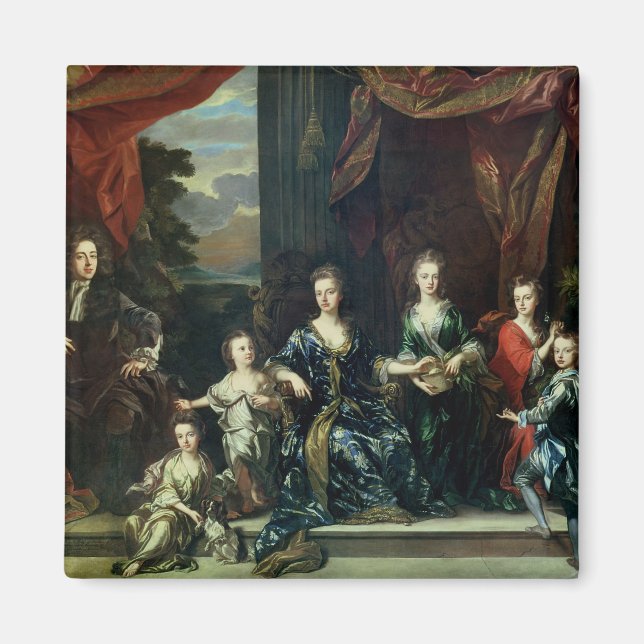 John Churchill 1st Duke of Marlborough Magnet (Framsidan)