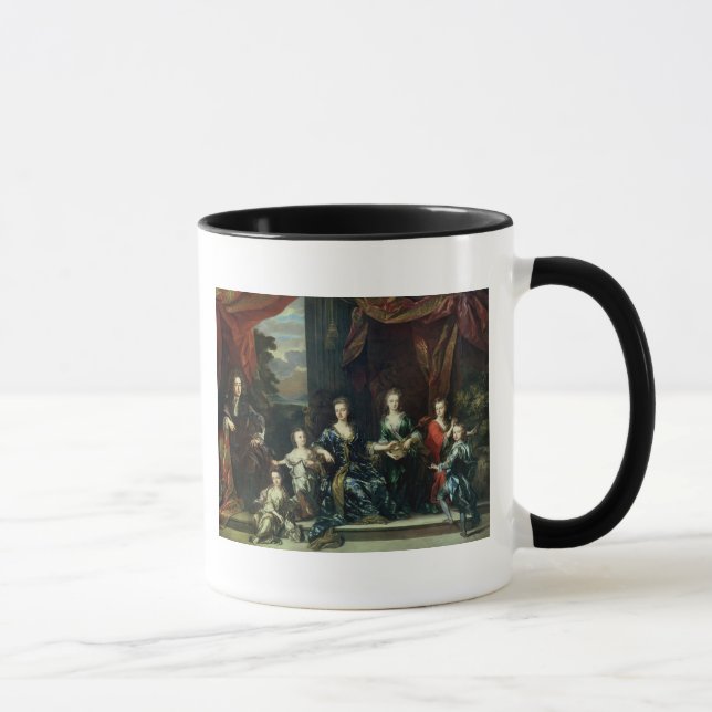 John Churchill 1st hertig av Marlborough Mugg (Höger)
