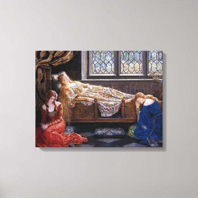 John Collier the Spieping Beauty Canvastryck (Framsida)