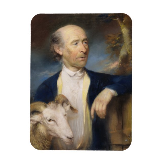John Collins of Devizes (fl. 1771-99) 1799 (pastel Magnet (Vertikal)