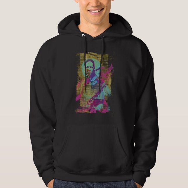 John Coltrane Hoodie (Framsida)