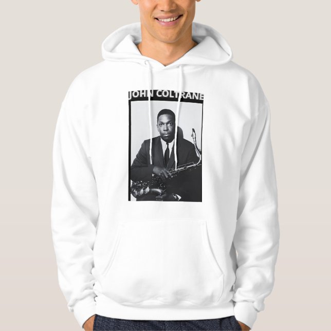 John Coltrane Hoodie (Framsida)