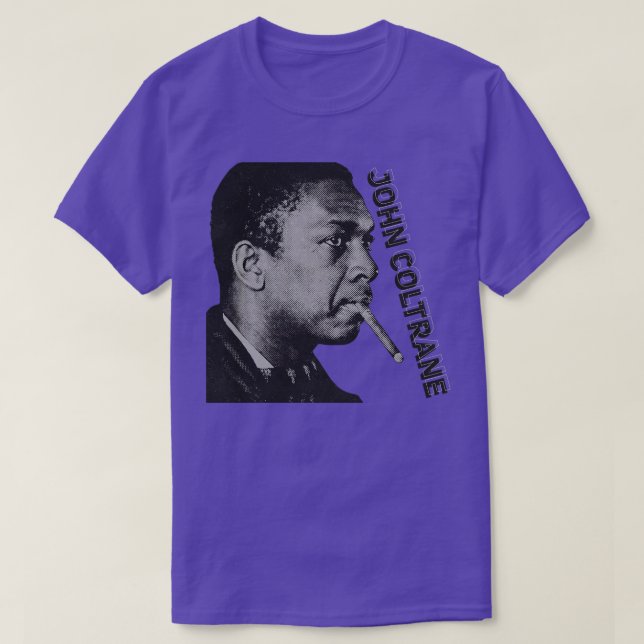 John Coltrane Illustrations T Shirt (Design framsida)