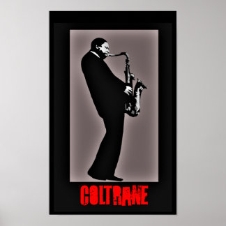John Coltrane Jazz Poster