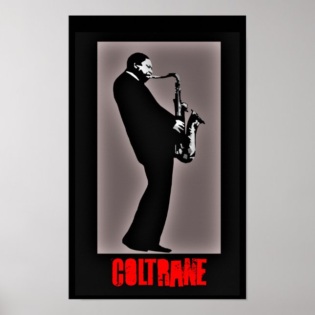 John Coltrane Jazz Poster (Framsidan)