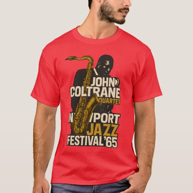 John Coltrane Quartet T Shirt (Framsida)