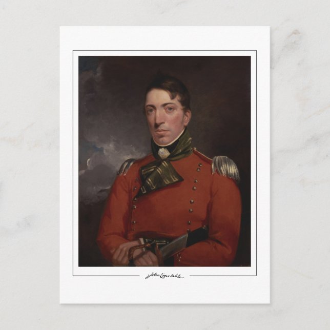 John Constable #133-2 - vykort för konstföremål (Framsida)