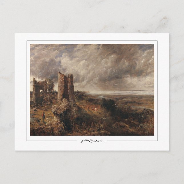 John Constable #13 - Fine Art Postcard Vykort (Framsida)