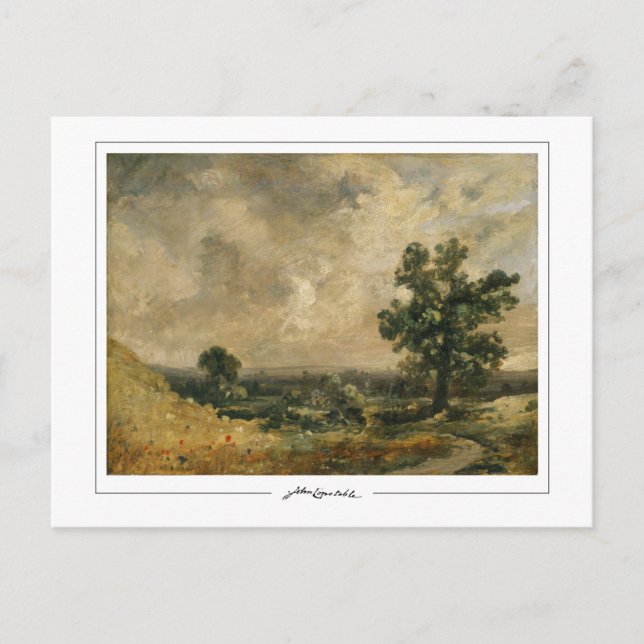 John Constable #14 - Fine Art Postcard Vykort (Framsida)