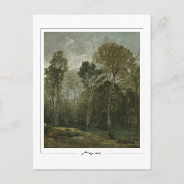 John Constable #158 - Finkonst Postkort Vykort (Framsida)