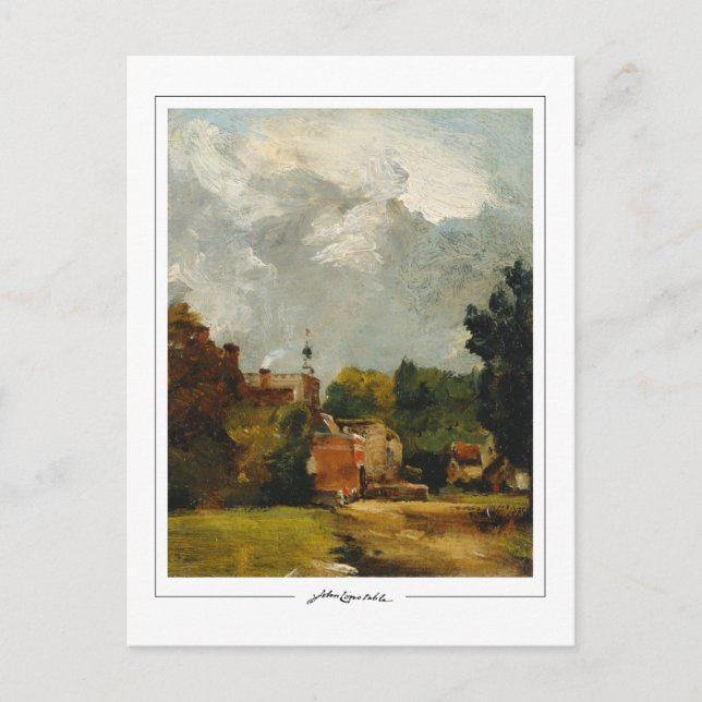 John Constable #1-2 - Finkonstkort Vykort (Framsida)