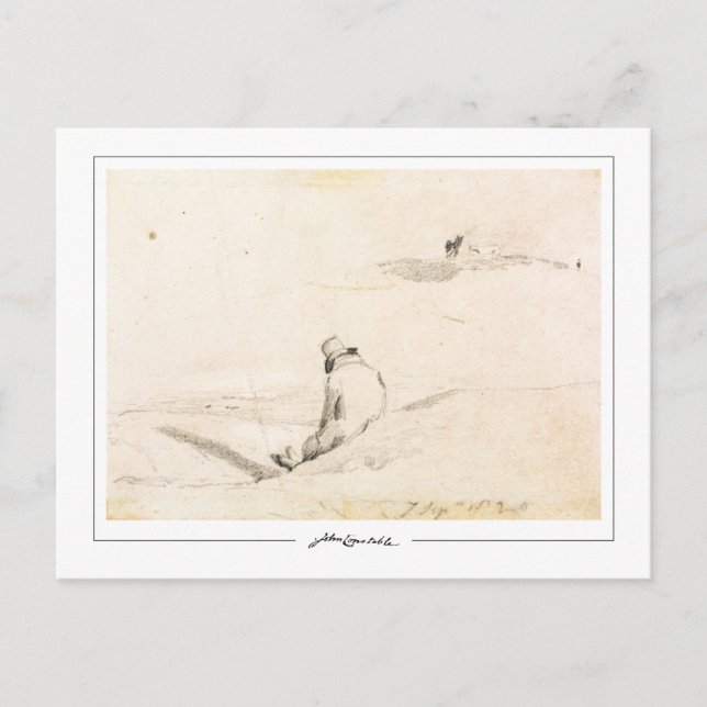 John Constable #201-2 - Fin Art Postcard Vykort (Framsida)