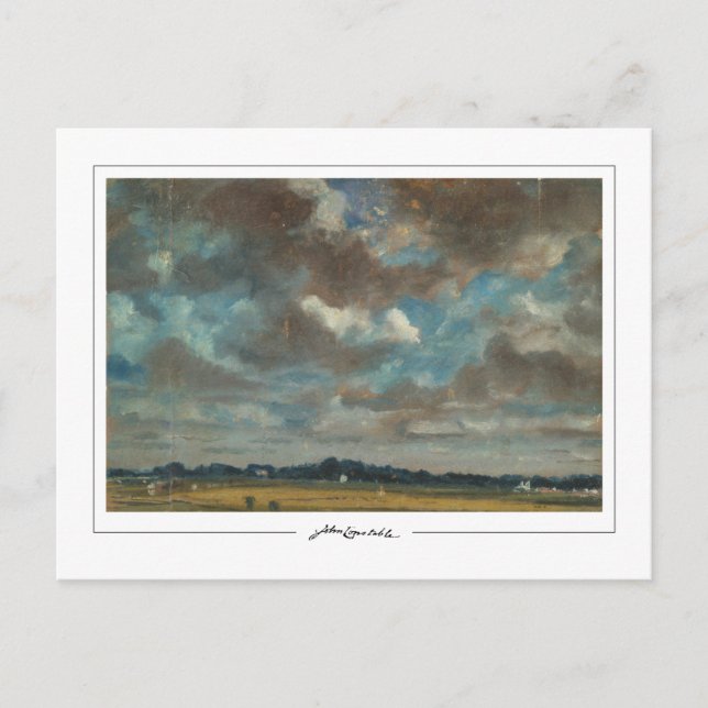 John Constable #21 - Finkonstkort Vykort (Framsida)
