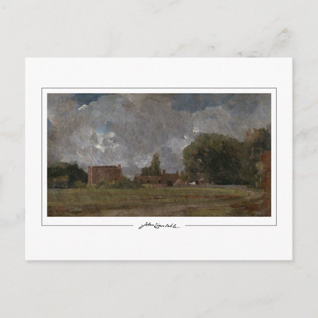 John Constable #24 - Fine Art Postcard Vykort (Framsida)
